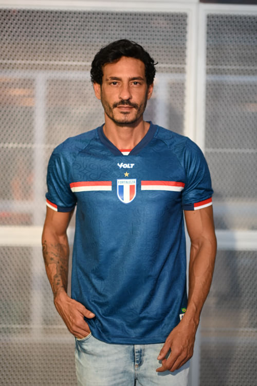 Camisa Plus Jogo 3 Fortaleza Masculina Azul 2025 Volt