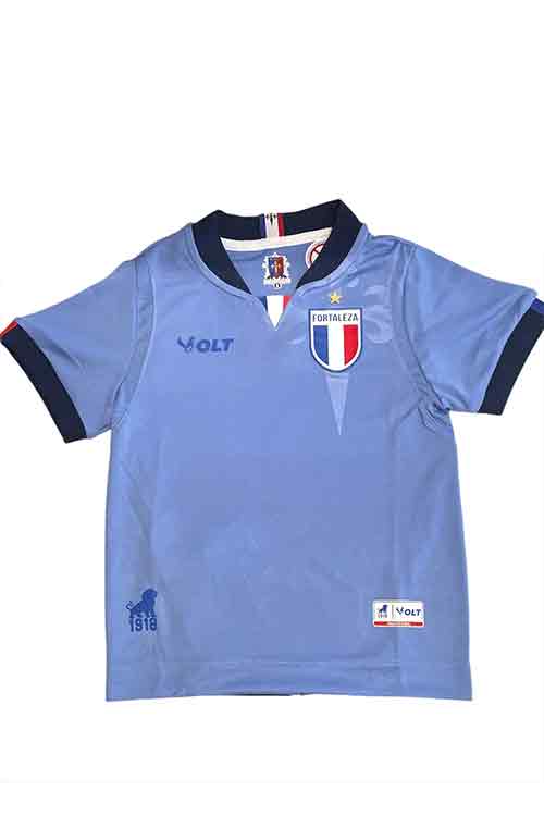 Camisa La Cruz Fortaleza Infanto Juvenil Azul 2024