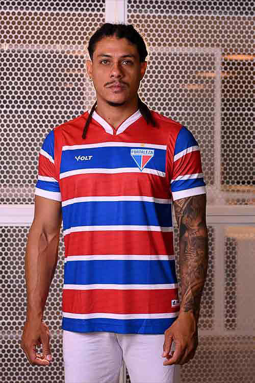 Camisa Pop Fortaleza Masculina Tricolor 2025 Volt